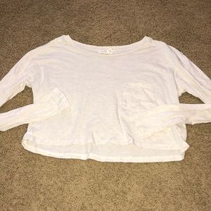 Cropped longsleeve shirt